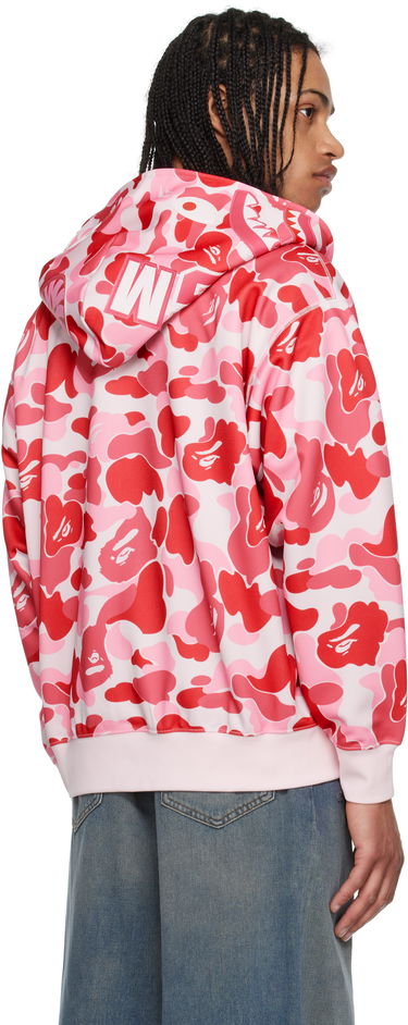 Mikina BAPE A Bathing Ape ABC Camo Shark Full Zip Hoodie Ružová | 001ZPL301305M, 2