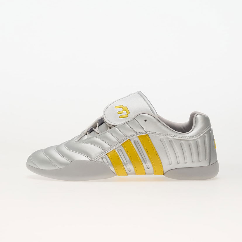 Tenisky a topánky adidas Performance Elite Mei Miaou Silver Metallic/ Collegiate Navy/ Hazy Yellow Metalická | HP7196
