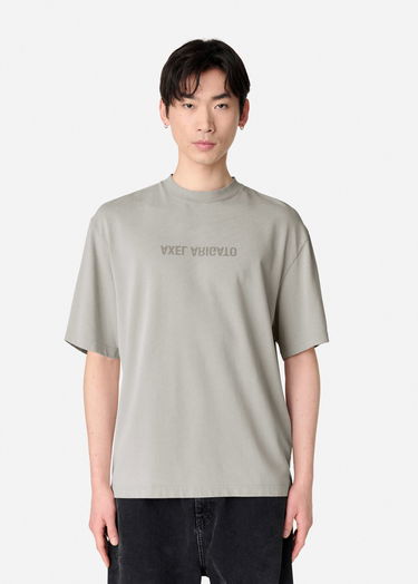 Tričko AXEL ARIGATO Distort Graphic T-Shirt Šedá | A3118005, 7