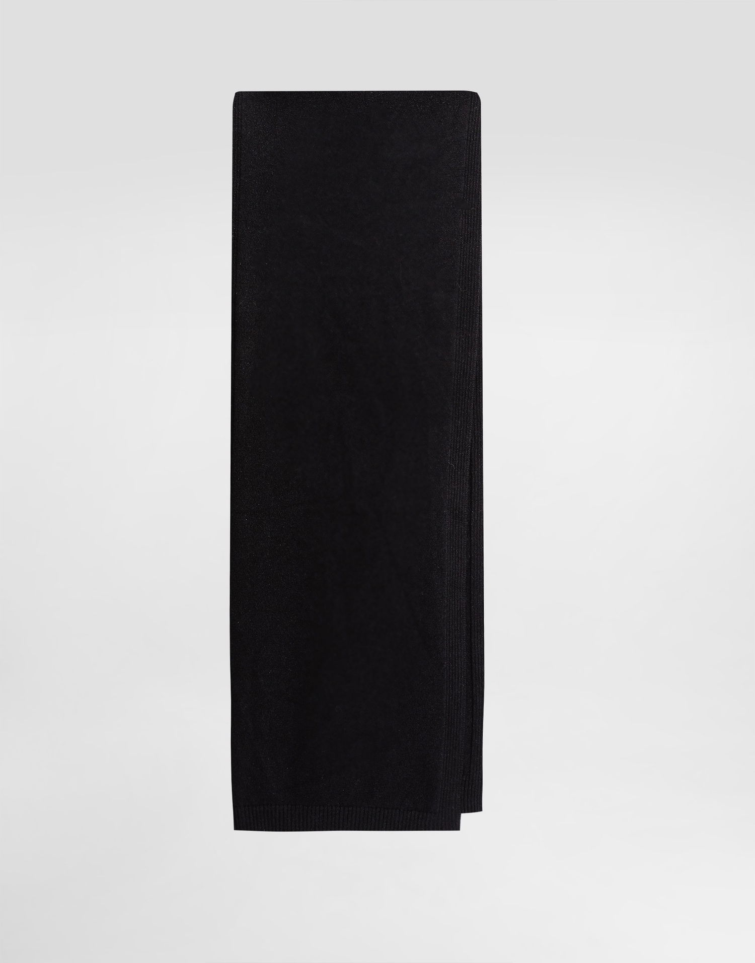 Šál Dolce & Gabbana Dolce & Gabbana Cashmere Knitted Scarf Čierna | FXR17TJDVC2N0000, 0