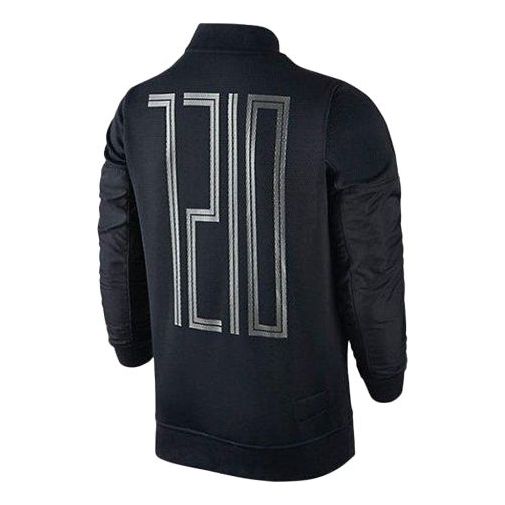 Mikina Jordan Jordan Numeric Pattern Casual Sports Jacket Čierna | 777500-010