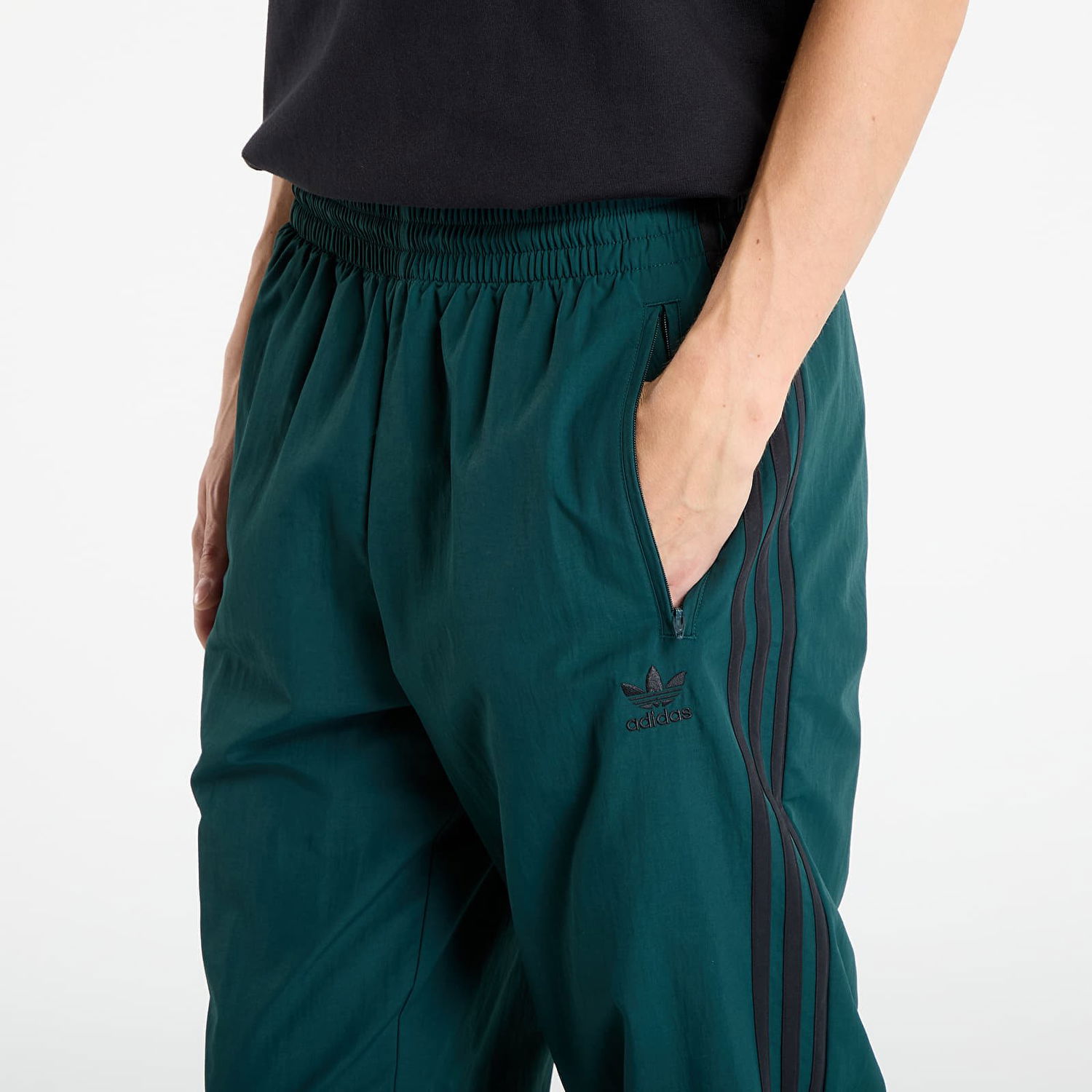 Tepláky adidas Originals Adicolor Woven Firebird Track Pants Zelené | JY1335, 1