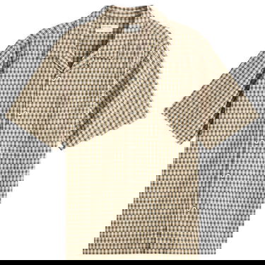 Košeľa Universal Works Universal Works Dobby Check Road Shirt, Size Large Zelené | P32084-OLV, 0