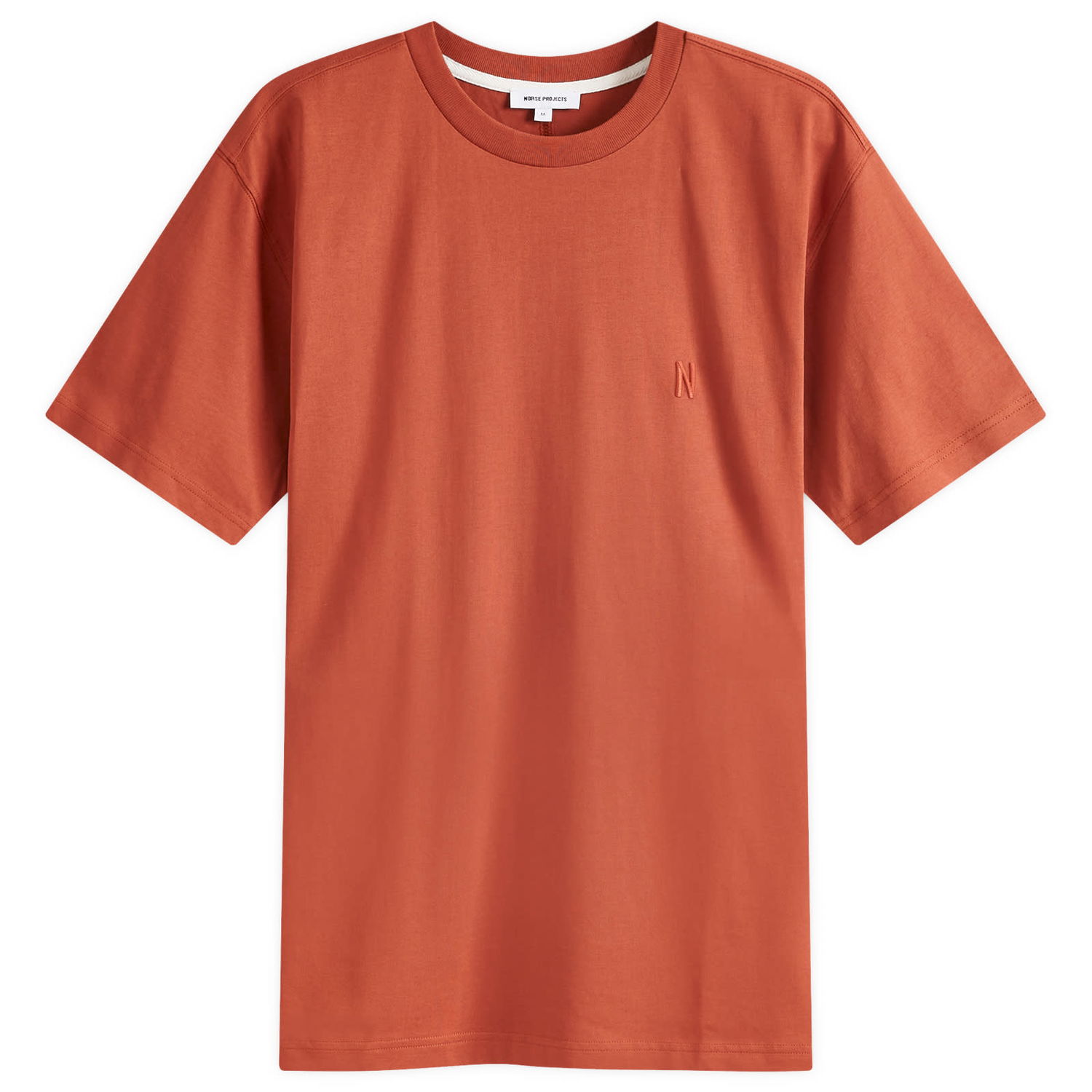Tričko NORSE PROJECTS Johannes Organic N Hnedá | N01-0643-5049, 0