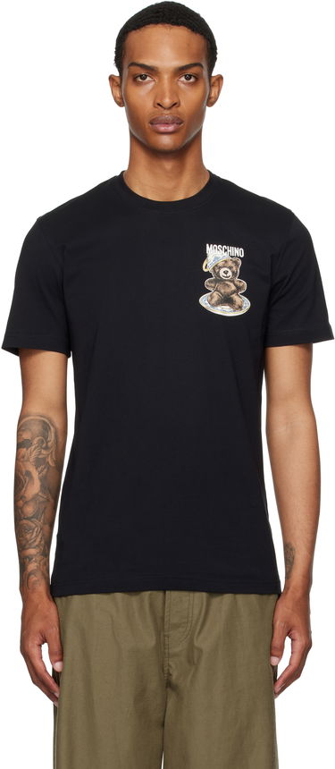Tričko Moschino Moschino Teddy Bear Graphic T-Shirt Čierna | 252ZZ072152411555, 0