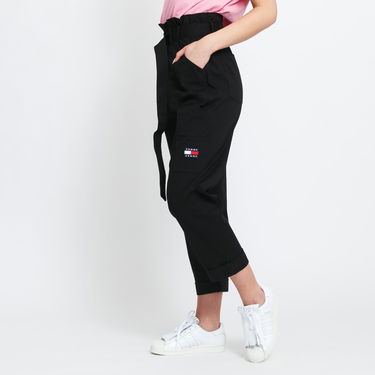Cargo nohavice Tommy Hilfiger Paperbag Cargo Pant Čierna | DW0DW09741 BDS, 1