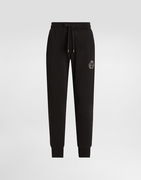 Dolce & Gabbana Jersey Trousers with Heraldic Patch