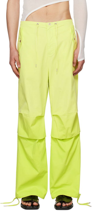 Cargo nohavice Dion Lee Sunfade Drawstring Trousers Zelené | C2126S23, 0