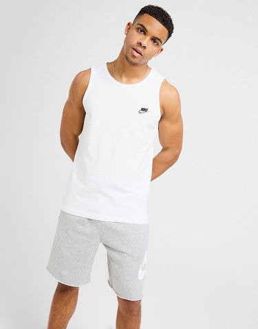 Tielko Nike Club Tank Top Biela | IB8022-100, 1