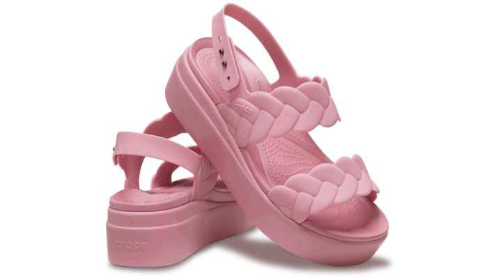 Tenisky a topánky Crocs Brooklyn Woven Low Sandals Ružová | 209977-6XX, 1