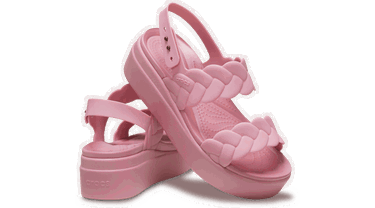 Tenisky a topánky Crocs Brooklyn Woven Low Sandals Ružová | 209977-6XX, 1