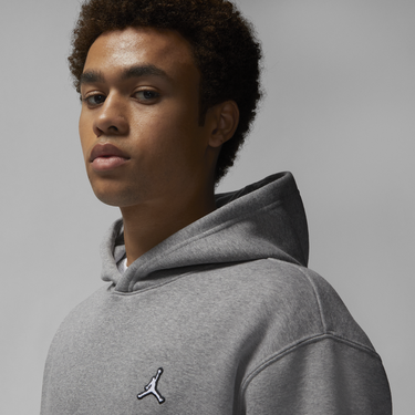 Mikina Jordan Essential M Fleece Pullover Hoodie Šedá | DQ7466-091, 3