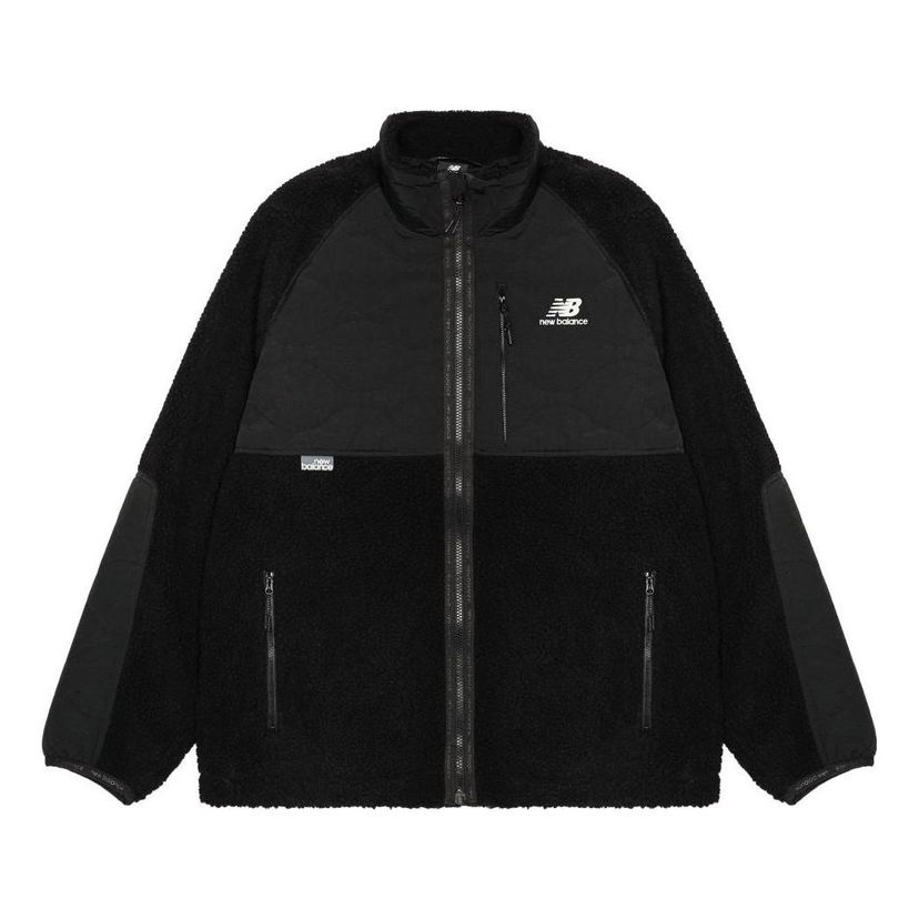 Mikina New Balance Lifestyle Warm Cotton Coat Čierna | AMJ23326-BK