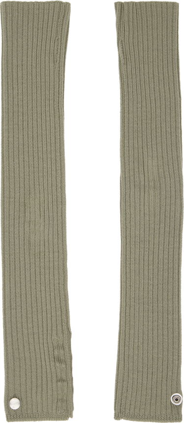 Rukavice Rick Owens Rick Owens Hollywood Rasato Knit Arm Warmers Zelené | RU01E5488 M, 1