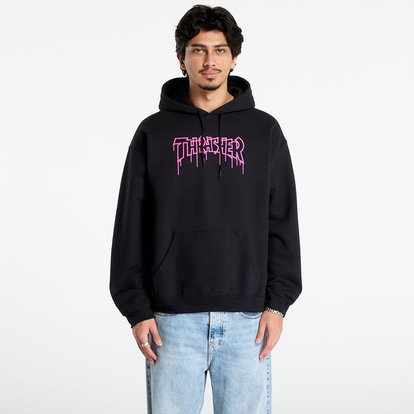 Mikina Thrasher One-liner Hoodie Čierna | 145780