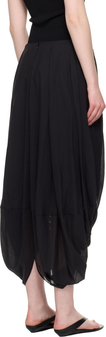 Sukňa TOTEME TOTEME Cocoon Maxi Skirt Čierna | 253-WRB0306-FB0430, 2