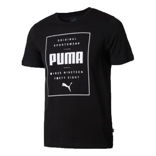 Tričko Puma Original Sportswear Graphic T-Shirt Čierna | 844612-01
