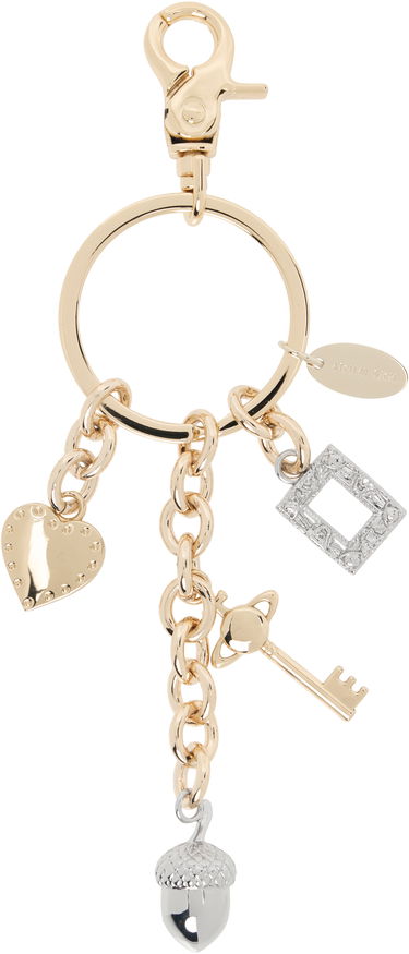 Kľúčenka Vivienne Westwood Vivienne Westwood Multi Charm Keychain Metalická | 8203012BU-OM001F-, 2