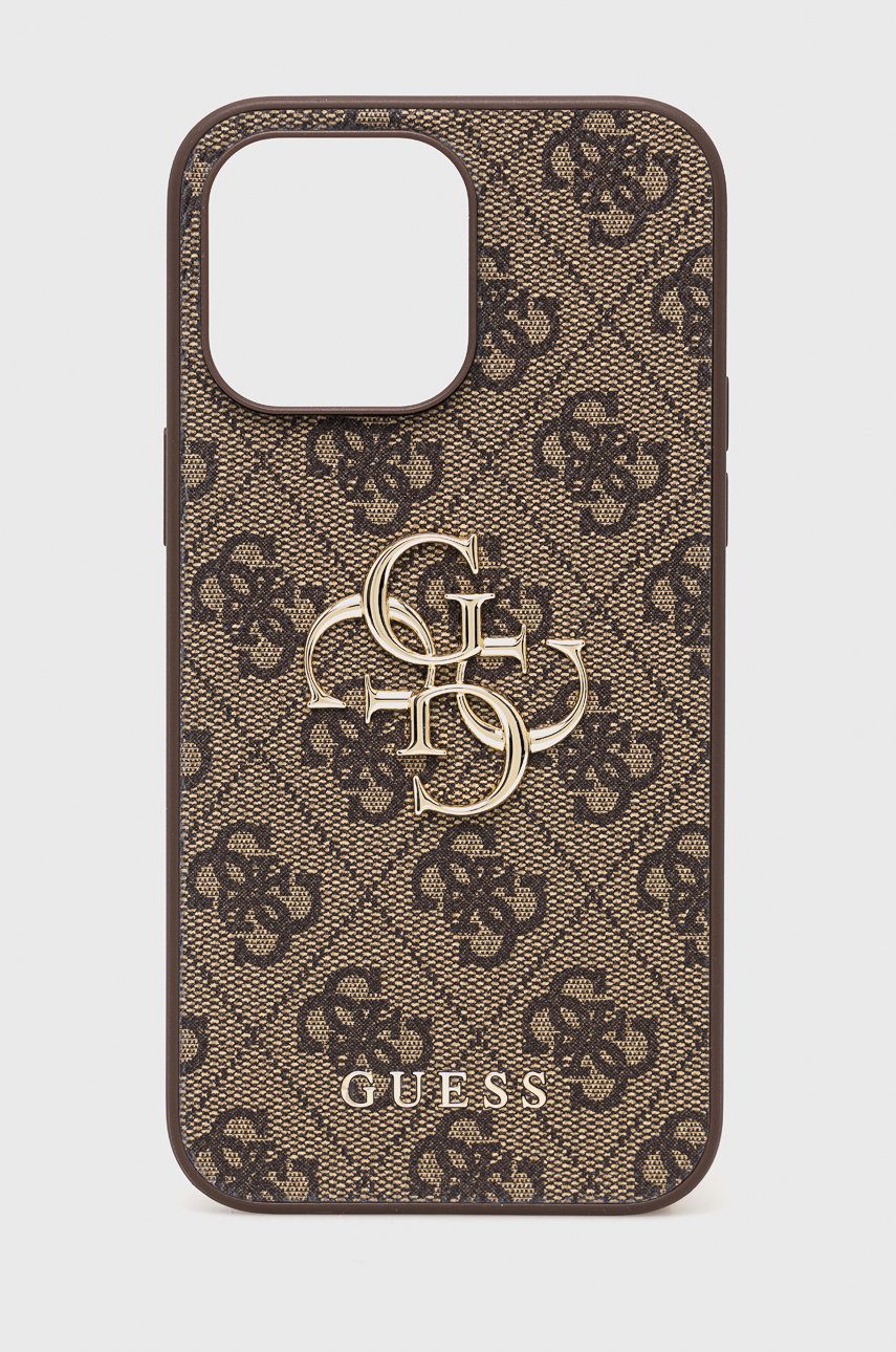 Gadget GUESS Phone Case for Iphone 14 Pro Max 6.7" Hnedá | GUHCP14X4GMGBR, 0