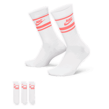 Ponožky Nike Dri-FIT Everyday Essential Mid Socks (3 Pairs) Biela | DX5089-100, 0