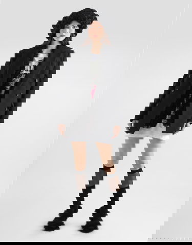 Vesta Dolce & Gabbana Dolce & Gabbana Lamb Fur Vest Čierna | F793LFFUPPON0000, 1