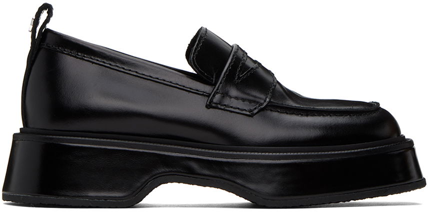 Tenisky a topánky AMI Square Toe Loafers Čierna | USV052.AL0016, 0