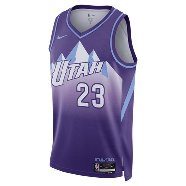 Dres Nike Swingman Lauri Markkanen Jazz City Edition 2024/25 Jersey Fialová | FQ4363-506, 1