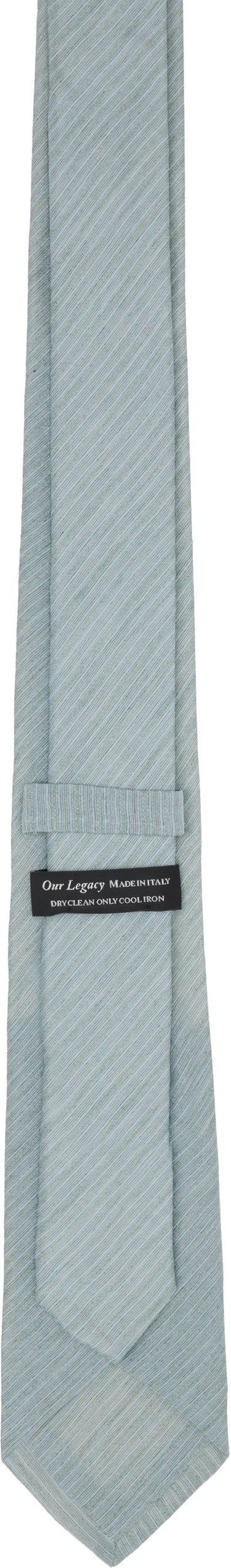 Opasok OUR LEGACY OUR LEGACY Striped Tie Modrá | A2258TGS, 1