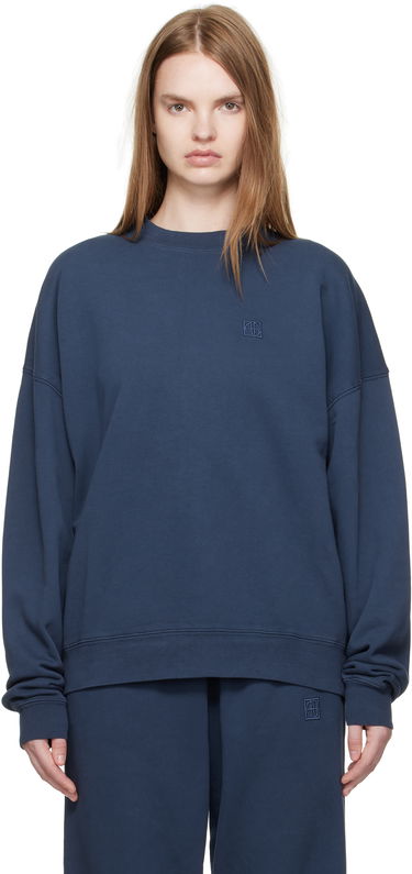 Mikina Anine Bing Miles Sweatshirt Navy | A-08-11205-BEL26, 0