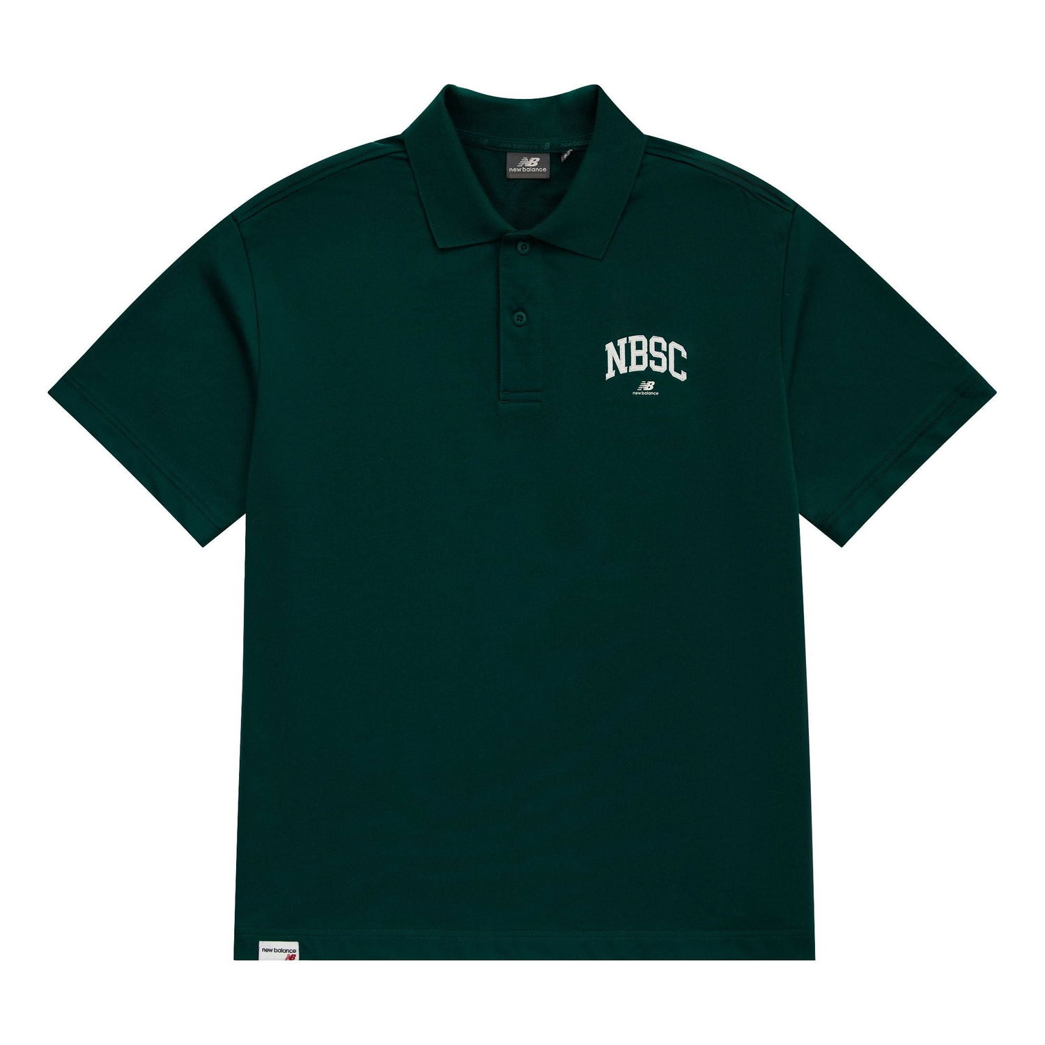 Polo tričko New Balance Classic Polo Shirt Zelené | 5FD25363-HT, 0