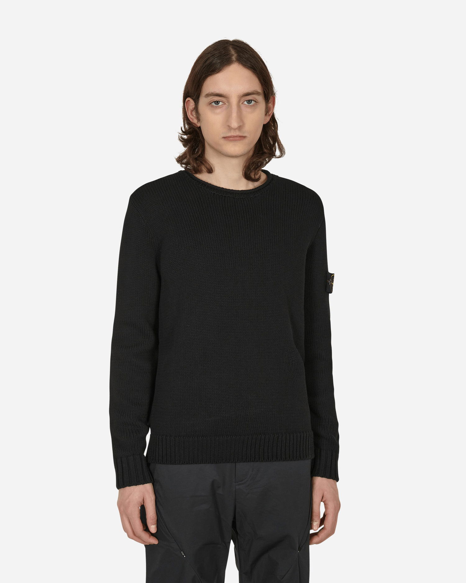 Sveter Stone Island Loose Cotton Sweater Čierna | MO7815538B6 V0029, 1