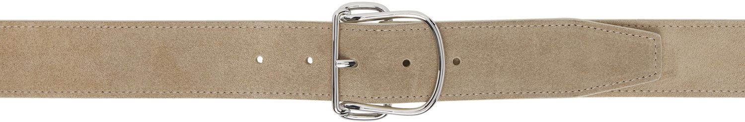 Opasok TOTEME TOTEME Swirl Suede Belt Béžová | 252-WAM0046-LE0027, 0