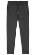 Regular-fit tracksuit bottoms in cotton and virgin wool