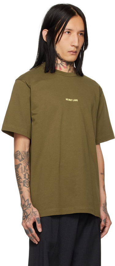 Tričko Helmut Lang Space Graphic T-Shirt Zelené | N09HM526, 1