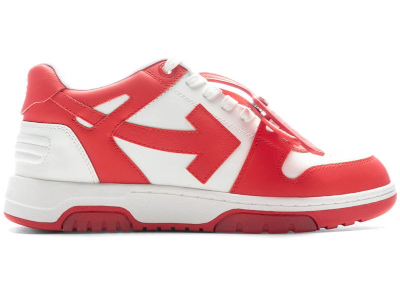 Tenisky a topánky Off-White Out Of Office Low White Red Červená | OMIA189S23LEA0012501, 0