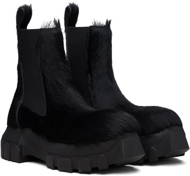 Tenisky a topánky Rick Owens Rick Owens Concordians Beatle Bozo Tractors Boots Čierna | RP02E4881 LHL, 3