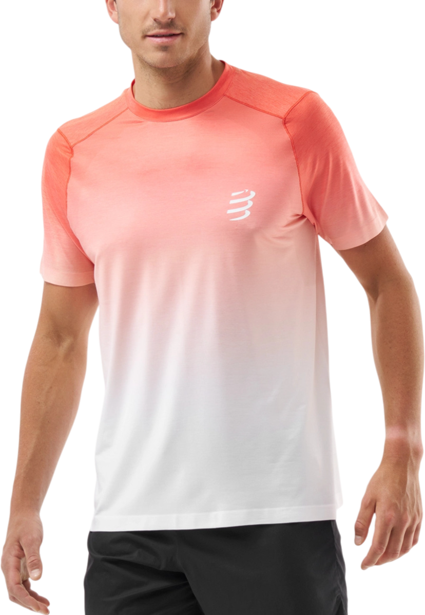 Tričko Compressport Compressport Performance Short Sleeve T-Shirt Oranžová | atsm4923090