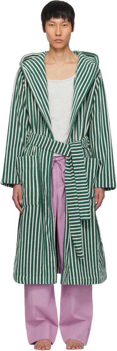 Pyžamo TEKLA Tekla Terry Hooded Bathrobe Zelené | BT-TEGRST, 0