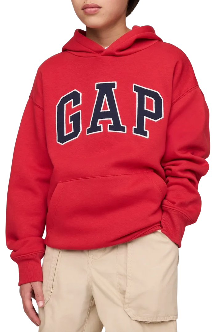 Mikina GAP Heritage Logo Hoodie Červená | 743959-05, 0