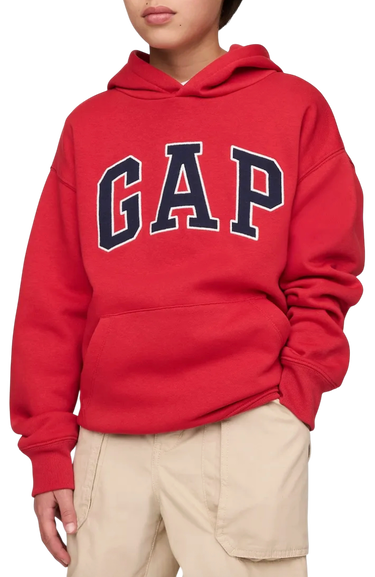 Mikina GAP Heritage Logo Hoodie Červená | 743959-05, 0