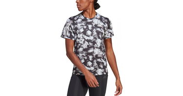 Tričko adidas Originals Tee Own the Run Cooler Šedá | hr9966, 1