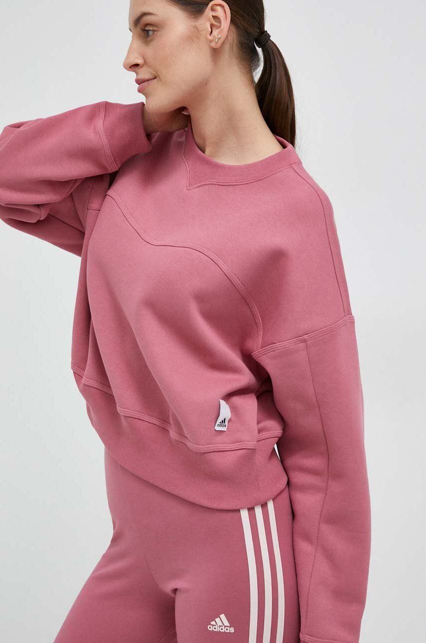 Mikina adidas Originals Sportswear Lounge Sweatshirt Ružová | HZ4377, 0