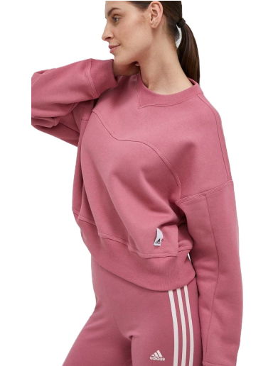 Mikina adidas Originals Sportswear Lounge Sweatshirt Ružová | HZ4377