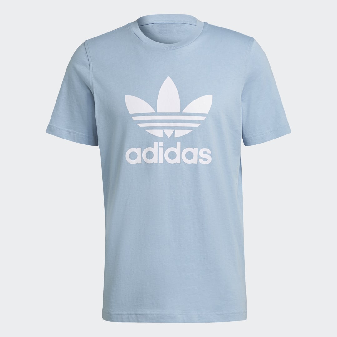Tričko adidas Originals Adicolor Classics Trefoil Modrá | H06638, 1