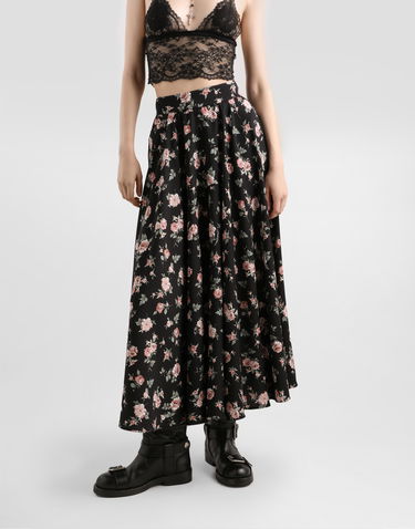Sukňa Dolce & Gabbana Vintage Roses-print Charmeuse Circle Skirt Rôznofarebný | F4DBGTFSA8CHN5XQ, 3