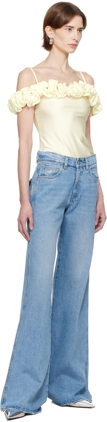 Džínsy Coperni Coperni Wide Leg Jeans Modrá | COPP95F2008B, 3
