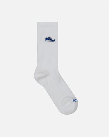 Nike Everyday Plus Cushioned Crew Socks White / Varsity Royal FQ0326-100