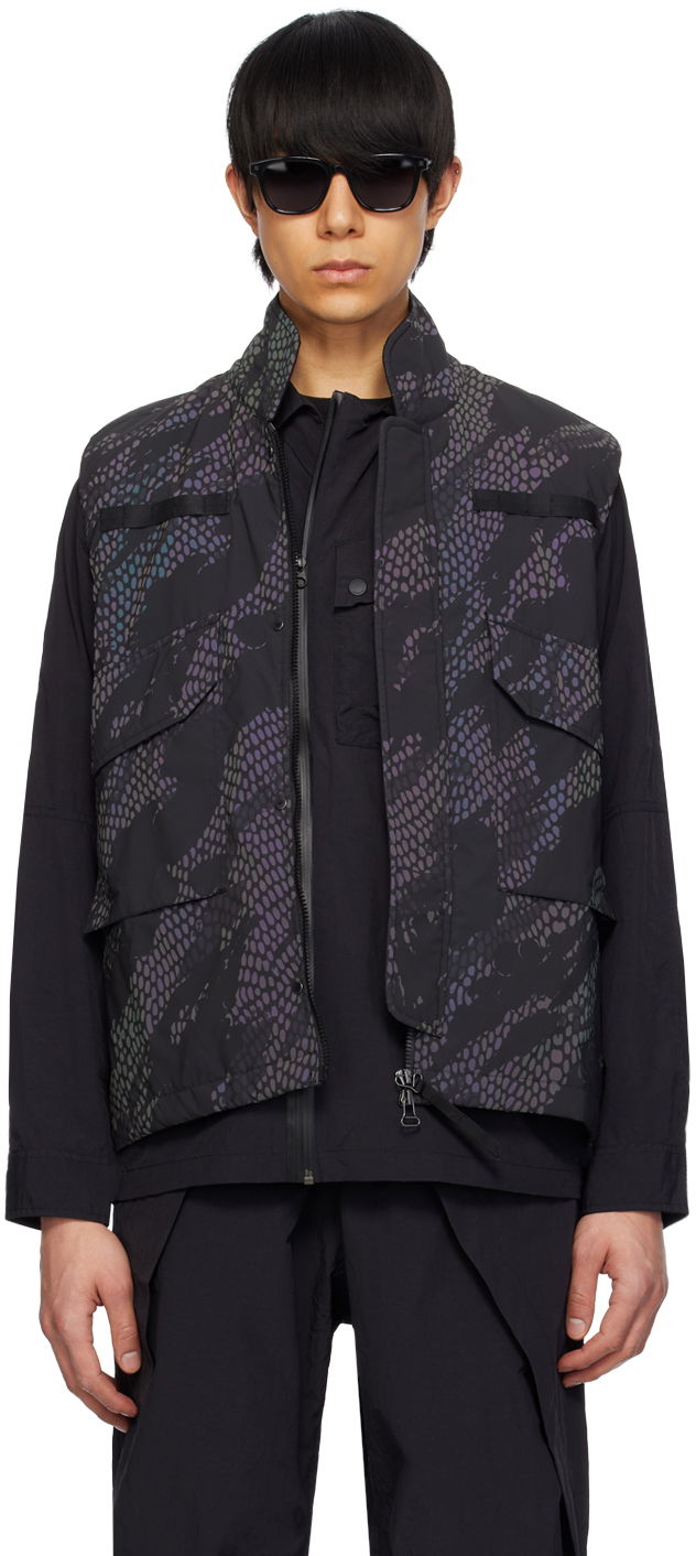 Vesta Maharishi Black Iridescent Tactical Vest Čierna | 5034, 0