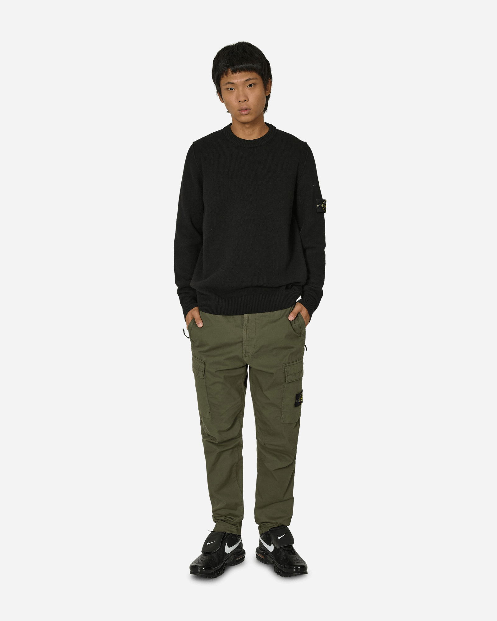 Regular Tapered Cargo Trousers Musk