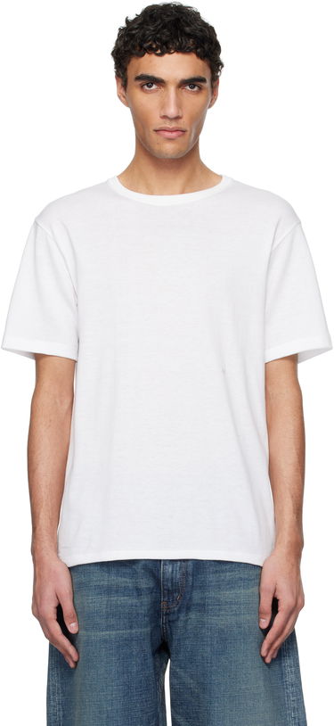 Tričko NANAMICA Nanamica Loopwheel COOLMAX Jersey T-Shirt Biela | S25SI115U, 0